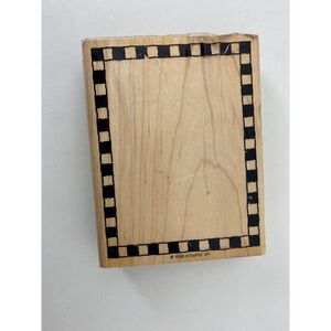 Vintage Wooded Rubber Stamp Frame Scrapbooking Crafts Stampin' Up!